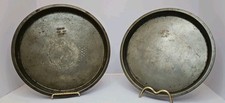 EKCO 9 1/2" Aluminum Pie Pans Model T20. Set Of 2 pans. Made In USA Vintage