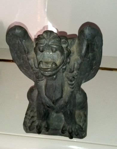 VTG Goose Creek 90s 8" Tall Gargoyle Statu Sculpture Figurine Hide A Key
