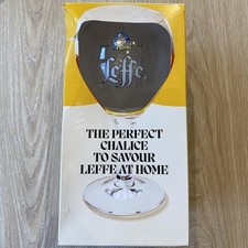 Leffe Belgian Beer Chalice Pint Glass Boxed Beer Merchandise Breweriana