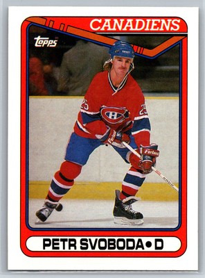 1990-91 Topps Petr Svoboda Montreal Canadiens #246