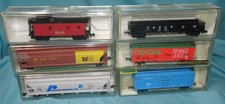 LOT OF 6 Piece Model Power N Scale Freight Car 3726 3492 3288 3470 3062  3555