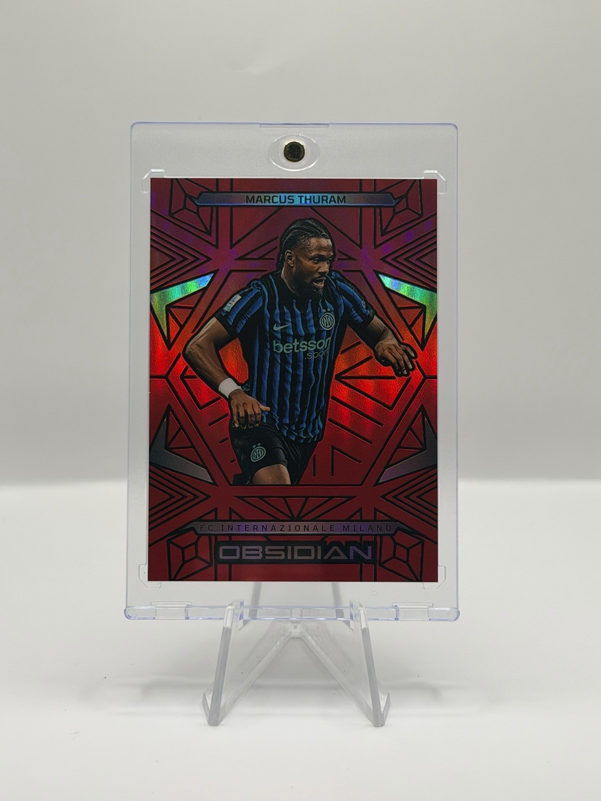 2025-26 Panini Obsidian Marcus Thuram Red flood /10