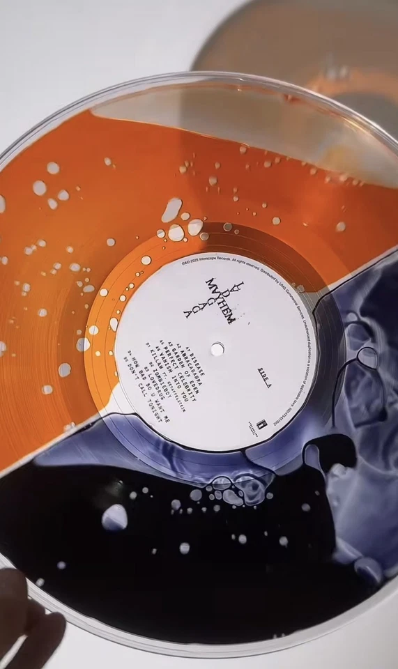 Lady Gaga – Mayhem - Liquid Orange & Black / etched Vinyl – Bad World   PRESALE Foto 3 de 4