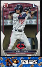 Edouard Julien 1st 2023 Bowman Prospects #BP-82 Minnesota Twins