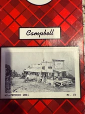 Campbell Scale Models 379 Produce Shed HO scale