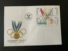 Sweden 1991-92 #1894-1897,1937-1940,1953-1956 Olympic Champions - 3 FDCs