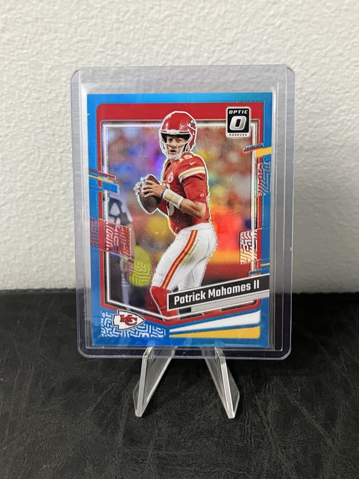 2023 Panini Donruss Optic Patrick Mahomes II Aqua Prizm #93 /299