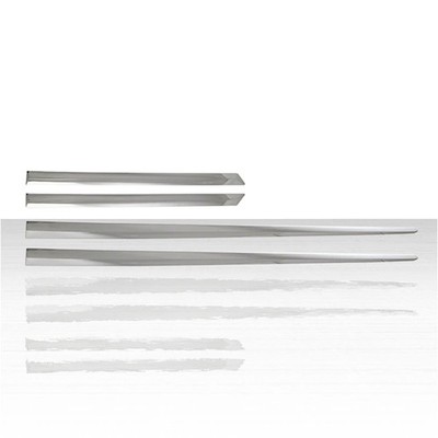 Body Side Molding Set (Raised/Chrome) for 2013-2020 Chevy Malibu Base, ECO, Sed