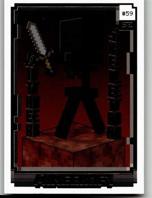2024 Panini Minecraft #59 Wither Skeleton