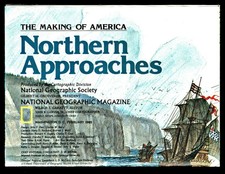 1985-2 February NORTHERN APPROACHES Immigration National Geographic Map EUC A3+