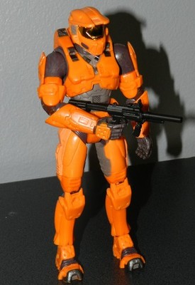 Halo 3 ODST  SMG/Supp 3.5 Inch Custom Made Fits Joyride Figure ''NOT INCLUDED''