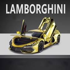 1:24 Lamborghini Revuelto Diecast Car Model Toy with Sound & Light for Boys