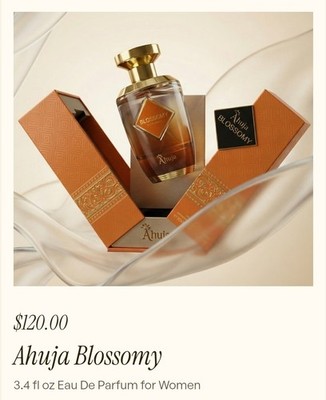 Ahuja Blossomy Eau de Parfum 100ml 3.4 fl oz Floral Fragrance