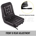 Tractor Seat Chair Forklift Excavator Mower Universal Suspension Replacement PU