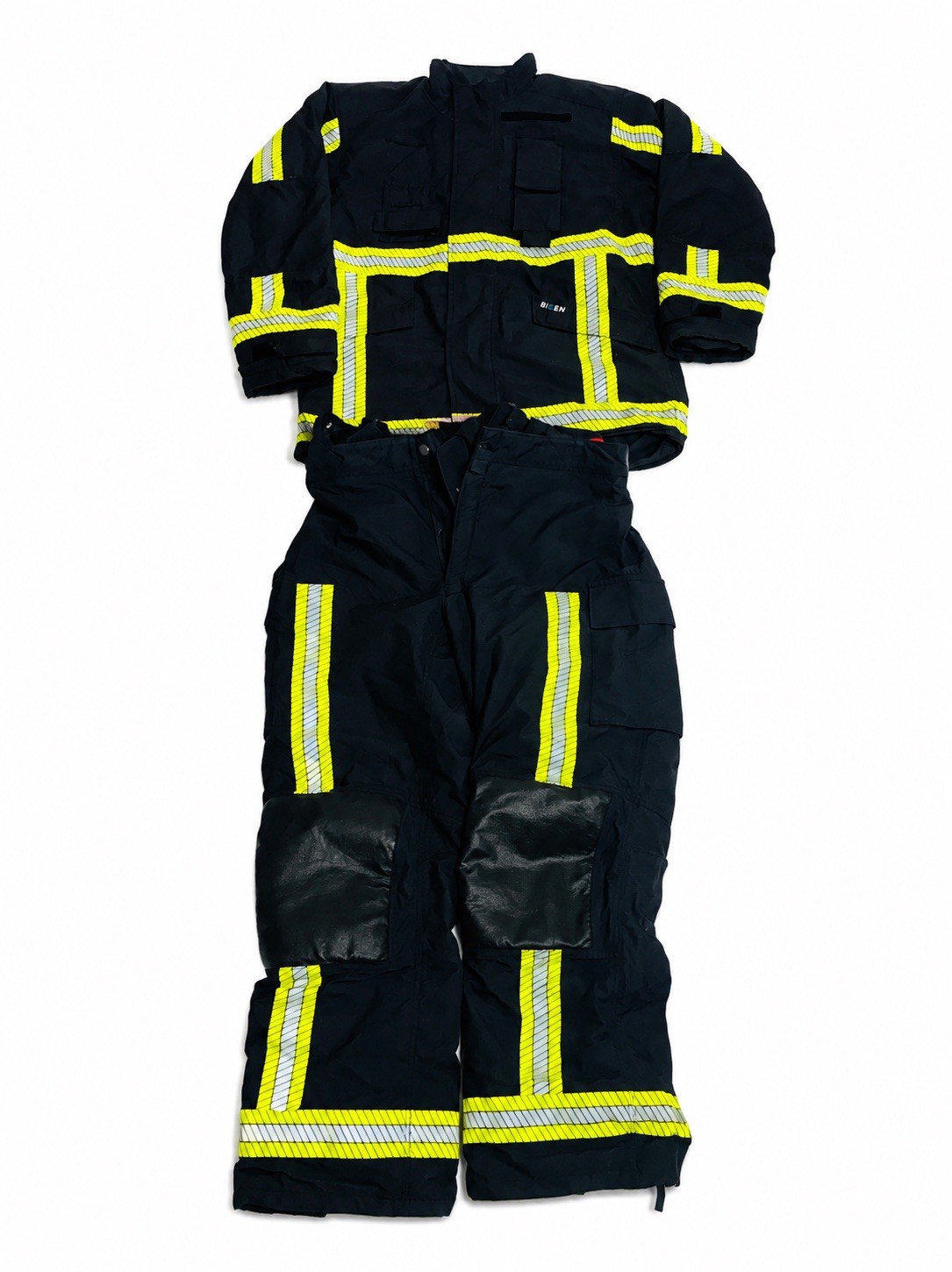Sioen Firefighter Turnout Gear Jacket &Amp; Pants En469 Microrip Fire Fighting Suits