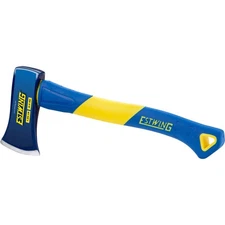 Estwing Single Bit Axe with Fiberglass Handle, 1.25-Lb., 14in., Model# EAX-114F