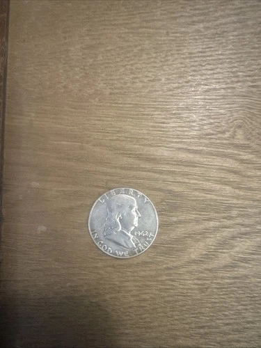 1962 Franklin Half Dollar No Mint Mark Very Good Condition Free Shipping