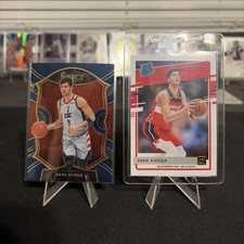 2020-21 Deni Avdija Select Blue Prizm Concourse Rookie + Donruss Rated Rookie  