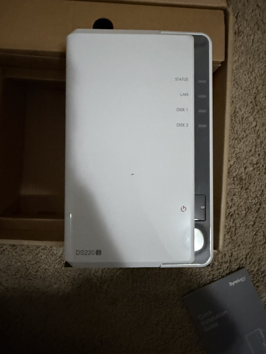 Synology DS220J 2 Bay NAS DiskStation for sale online | eBay