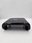 Vintage HAEGER Ceramic Plant Stand Black High Gloss Display Base Riser USA HTF