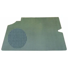 Trunk Mat Felt Backed Vinyl Aqua Houndstooth 1969 Pontiac Lemans GTO 1pc