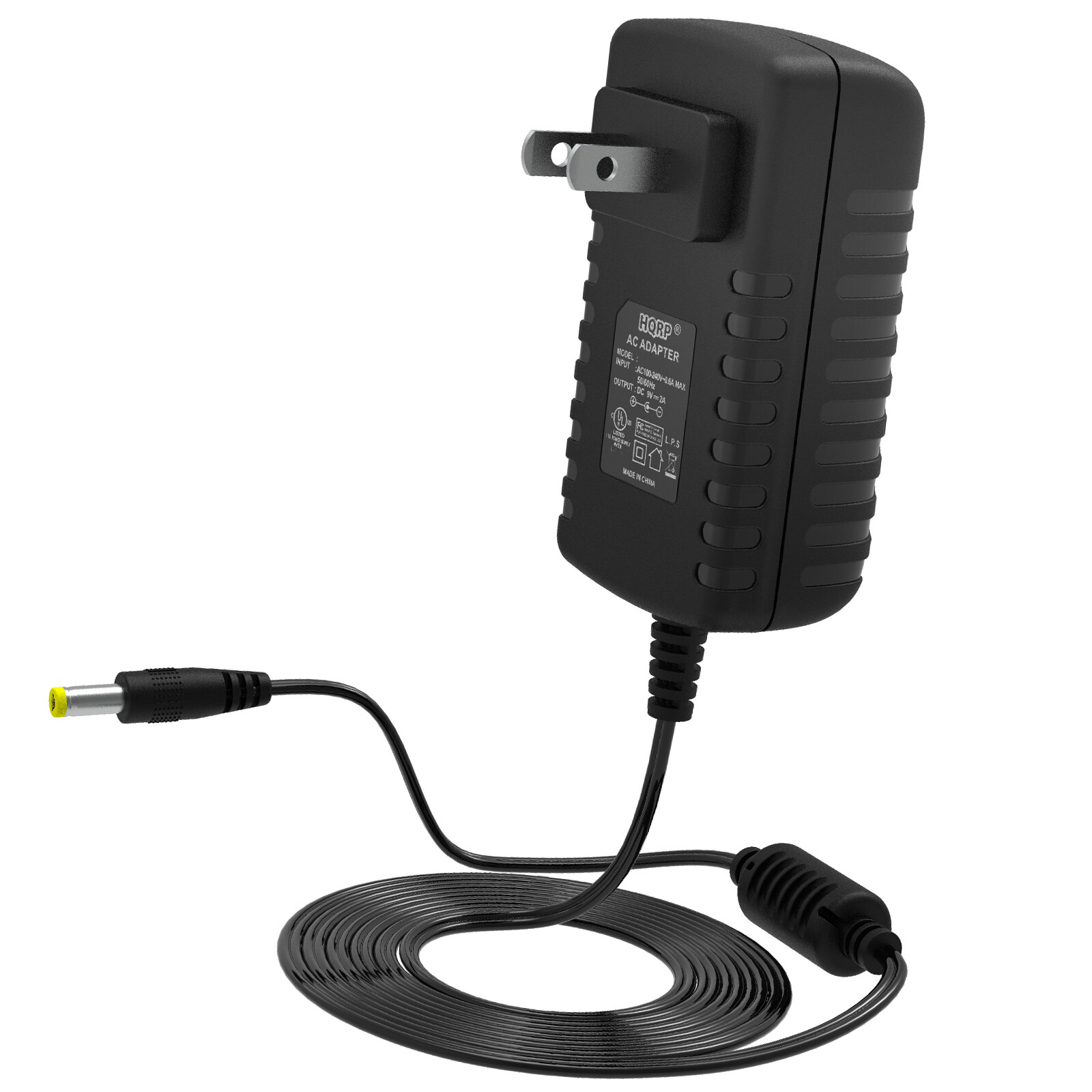 HQRP AC Adapter Power Supply for DYMO 40077 for LetraTag Plus LT-100H LT-100T