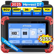 2025 XTOOL D7 Auto Car Bidirectional Scanner ...