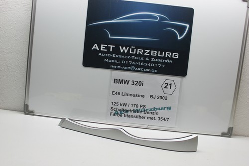 Scheinwerferleiste Blende vo links 7030553 354 * BMW 5er E39 Touring * INT23