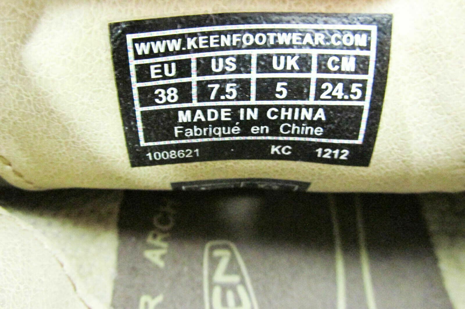 Scarpe da donna Keen Delancey in pizzo taglia 7 5 M sneaker Oxford sportive usate qp