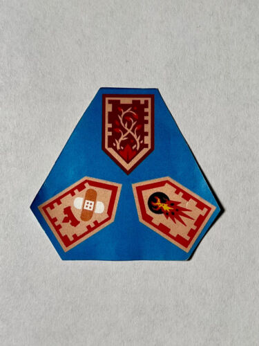 FREE SHIPPING Lego Nexo Knights Power Shields Accessories Pieces Flat Tile Print - Picture 139 of 148
