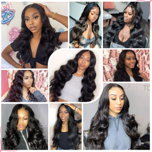 UNice Cambodian Glueless Wear and Go Wig Body Wave Lace Front Human Hair Wig 12A - Picture 18 of 20
