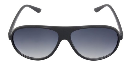Large Aviation Pilot Vintage Retro Sunglasses Gradient Blue/Smoke Black 63A - Picture 6 of 6