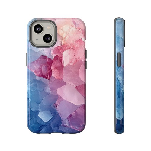Blue Pink Crystal Rock - Phone Cover Case for iPhone, Galaxy, Pixel - 第 58/281 張圖片