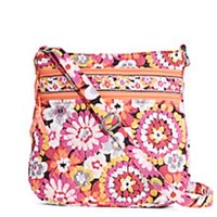 Vera Bradley Triple Zip Hipster Crossbody In Pixie Blooms Vera Bradley Triple Zip Hipster Crossbody In Pixie Blooms