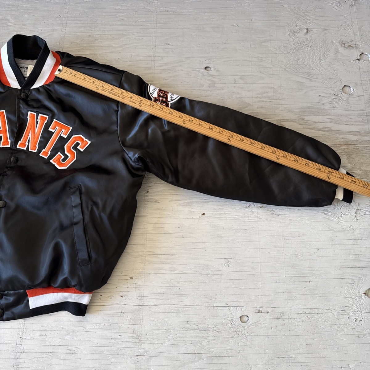 Vintage 80s MLB Swingster San Francisco SF Giants Satin Vintage 80s MLB Swingster San Francisco SF Giants Satin