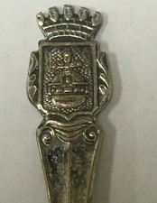Vintage Souvenir Spoon Collectible Unknown Coat Of Arms