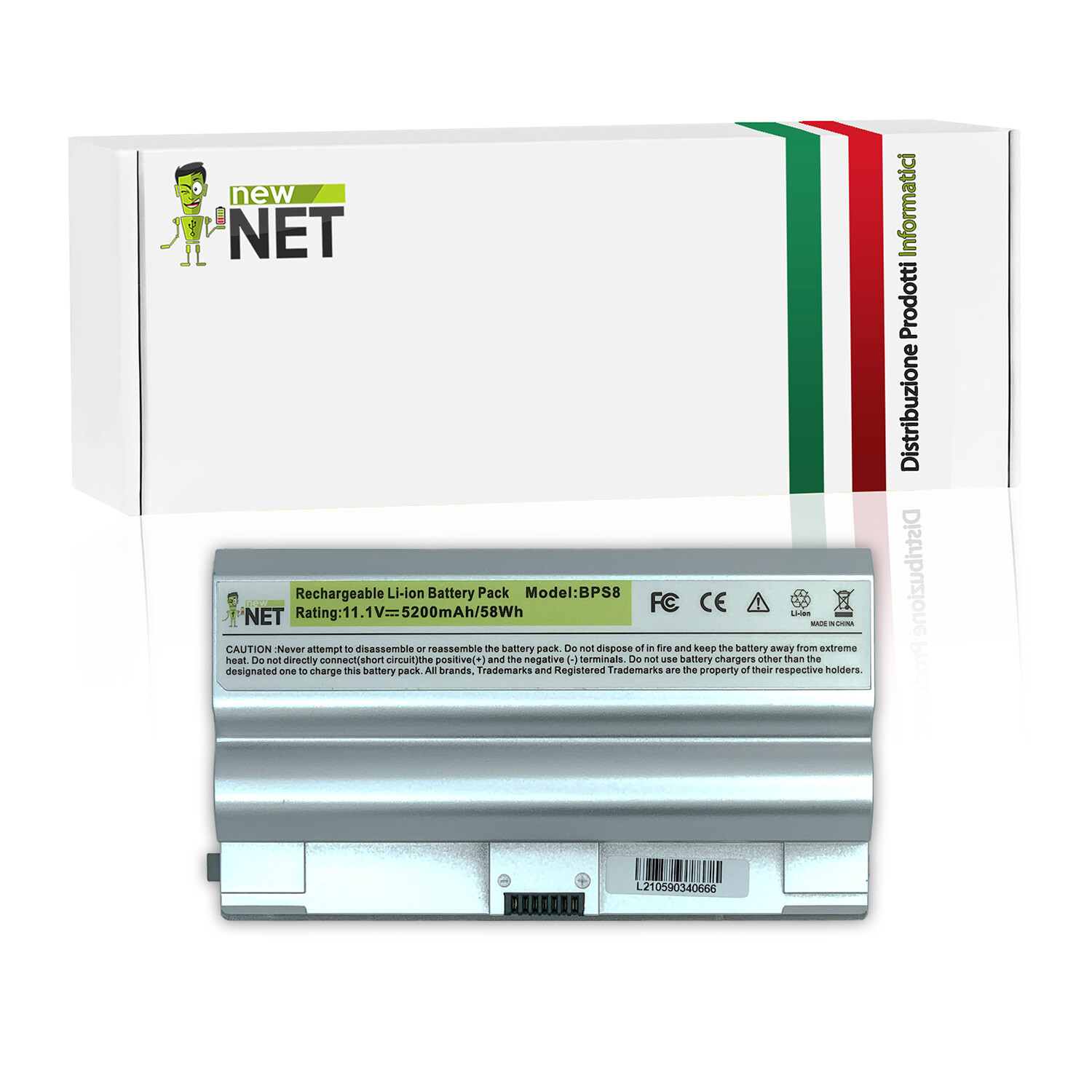 Batteria Sony Vaio VGN-FZ190N VGN-FZ490EAB VGC-LJ52DB/B 11,1V Alta Qualità