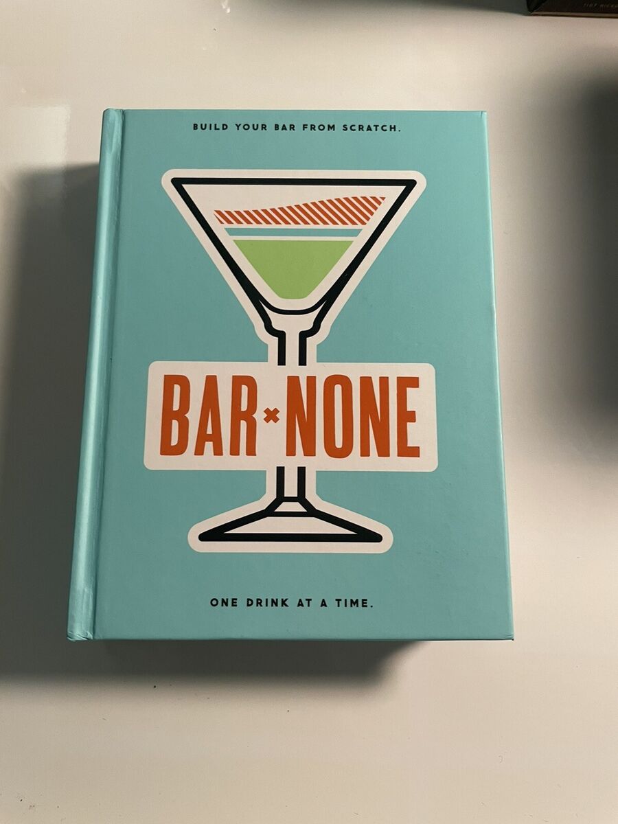 Bar None Drink Journal – Galison