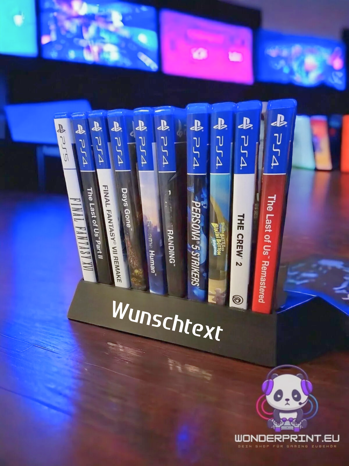 Spielehalterung passend für Playstation 5 PS5 Spiele Halter Ständer Halterung