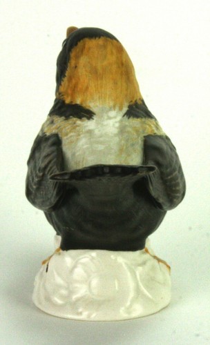 Vintage Goebel West Germany Porcelain Bisque 1975 Black Bird Figurine 38505 - Picture 2 of 5