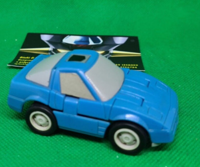 TAKARA-HASBRO 1986 TRANSFORMERS G1 RACERBOT - THROTTLEBOT FREEWAY CAR CORVETTE.