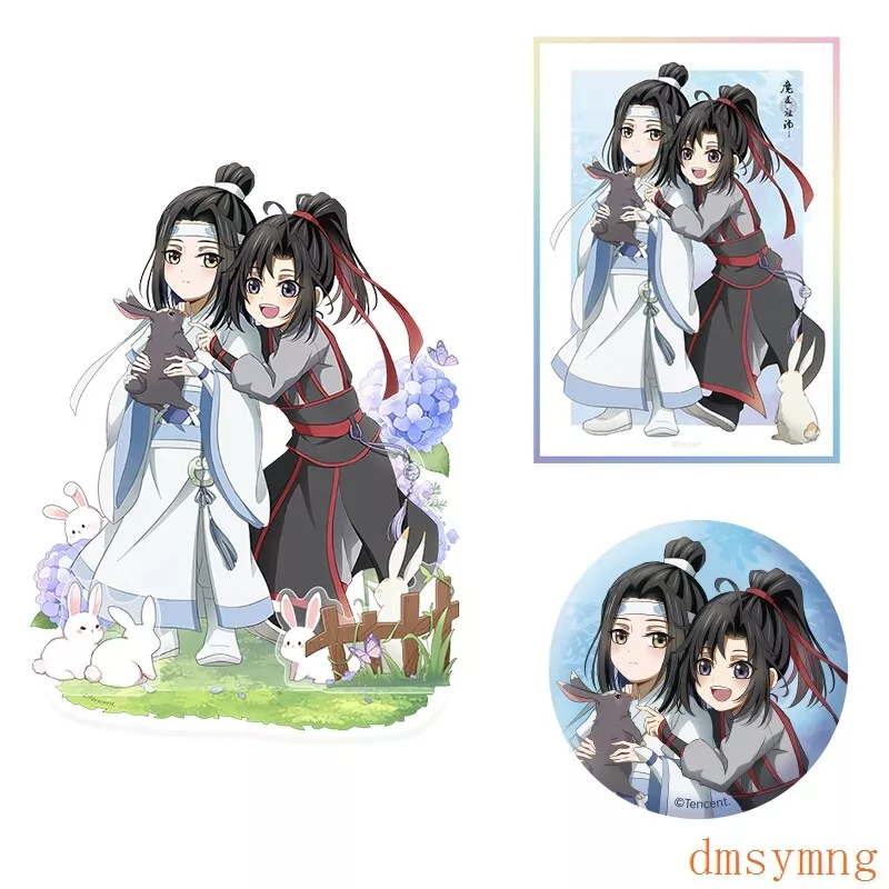 Mo Dao Zu Shi Anime Desktop Decoration Standing Sign Pendant