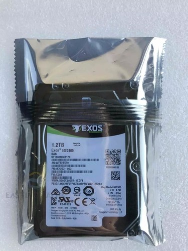 Seagate Exos 10K ST1200MM0129 1.2TB 2.5inch SAS 12Gb/s 256M Hard Drive 0 hours - 第 2/3 張圖片