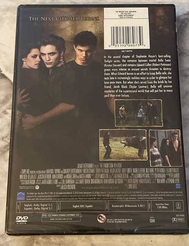 The Twilight Saga: New Moon (DVD, 2010) Kristen Stewart New Sealed - Picture 2 of 9