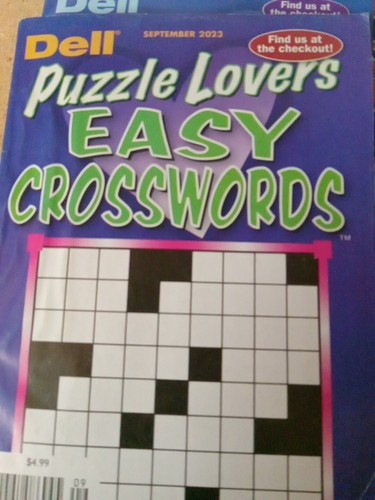 Puzzle Liebhaber einfache Kreuzworträtsel