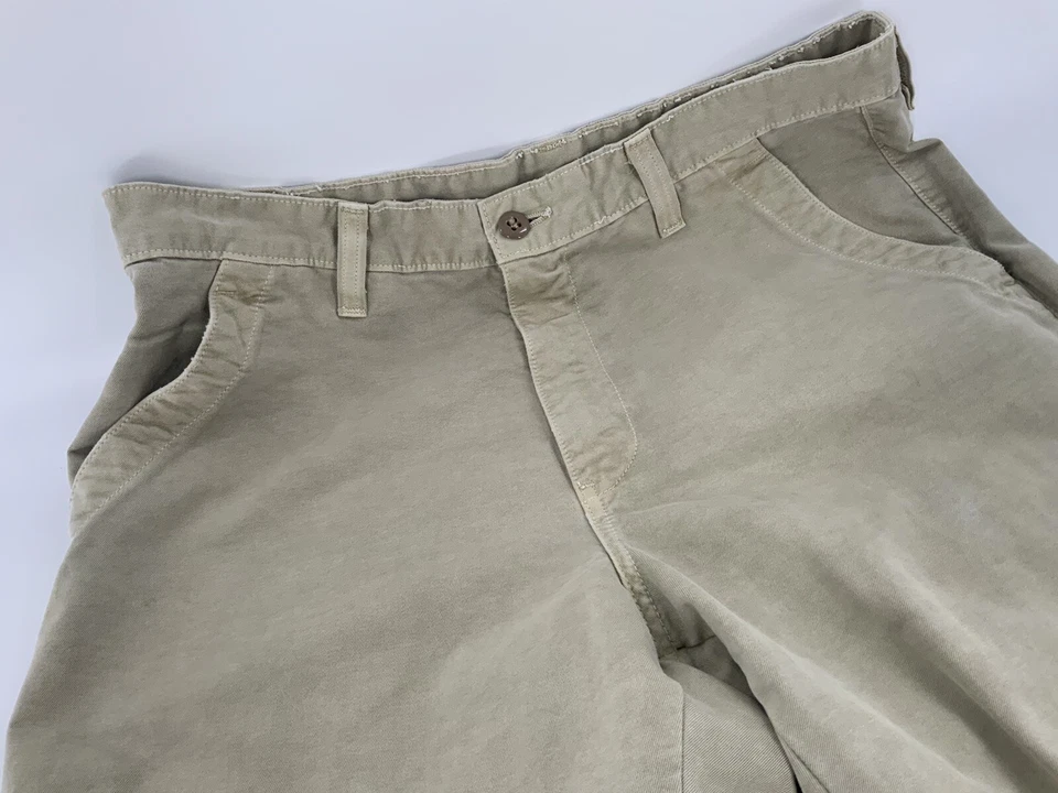 Pantalones de mezclilla Big Star 5 bolsillos 34x30 algodón tostado frente plano Md EE. UU. YGI K2-282 Foto 3 de 4