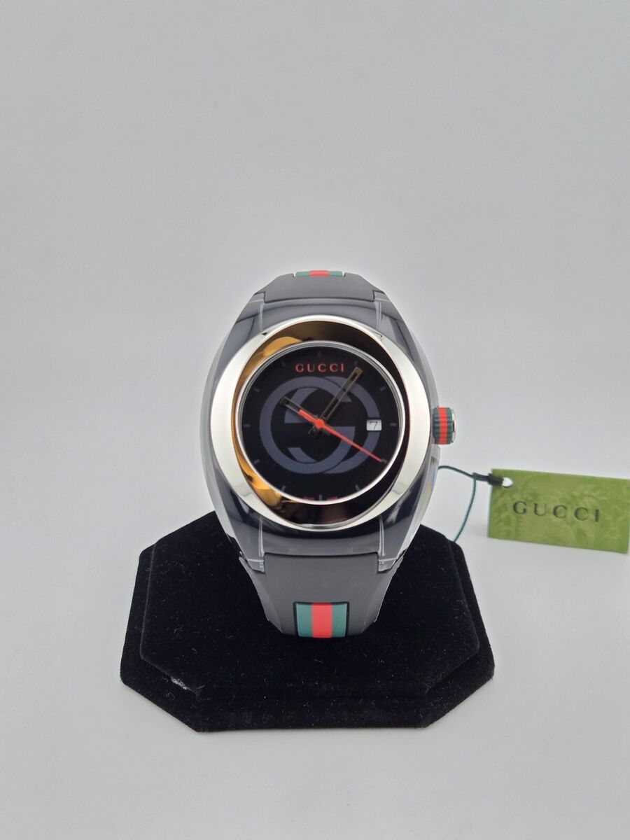 Gucci Sync XXL Men's Black Logo Dial Swiss Quartz Watch Gucci Sync XXL Men's Black Logo Dial Swiss Quartz Watch