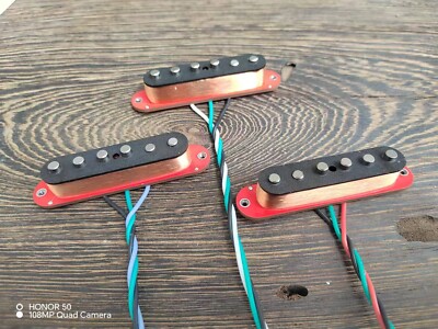 masa-- custom  60s Alnico 2 St --ter/Strat Guitar Pickup Set