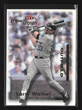 2001 Fleer Triple Crown - Larry Walker #93 for sale online 2001 Fleer Triple Crown - Larry Walker #93 for sale online