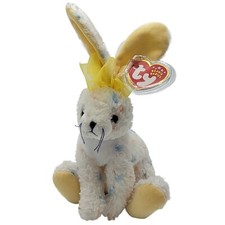 Vintage TY Beanie Baby  CARROTS the Speckled Easter Bunny Rabbit Plush 🐇 2001